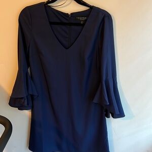 laundry by Shelli segal dress size 6 navy